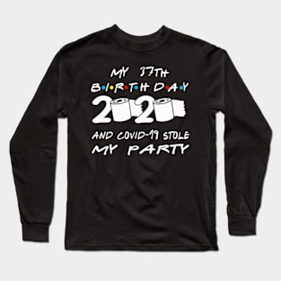 37th Birthday Quarantine Long Sleeve T-Shirt